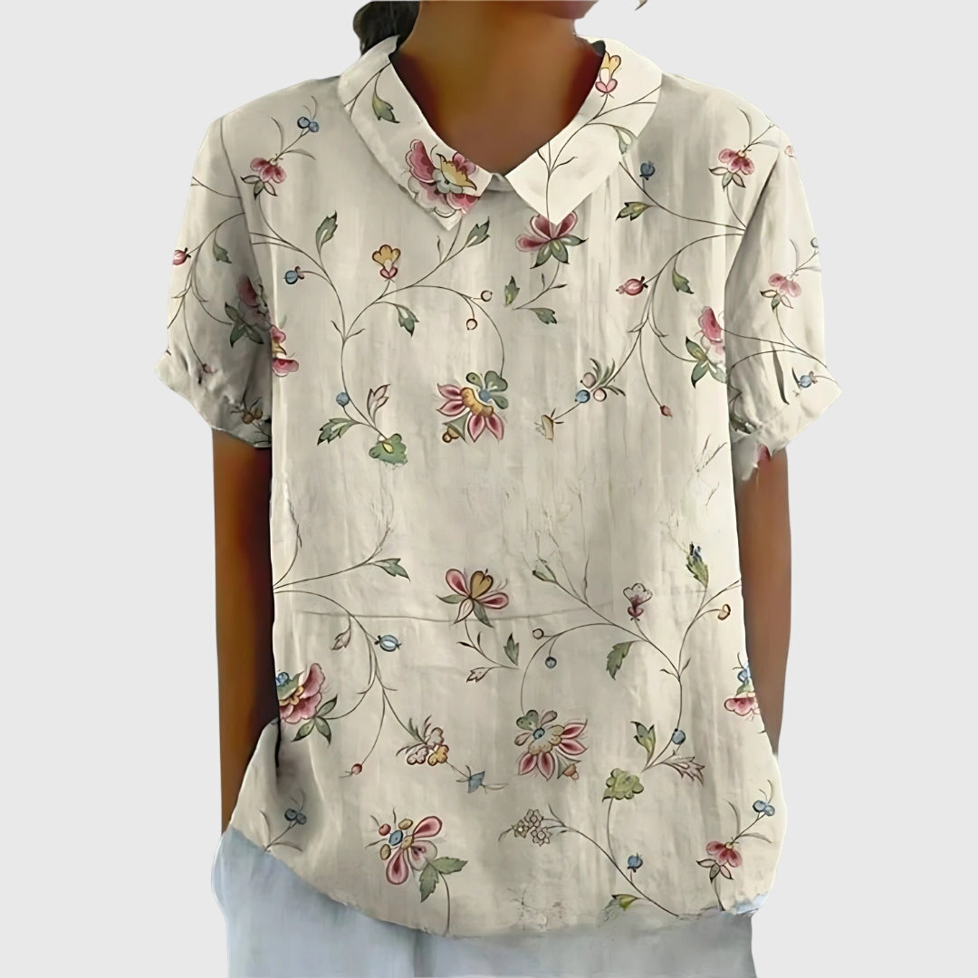 Jenna™ Floral Print Blouse