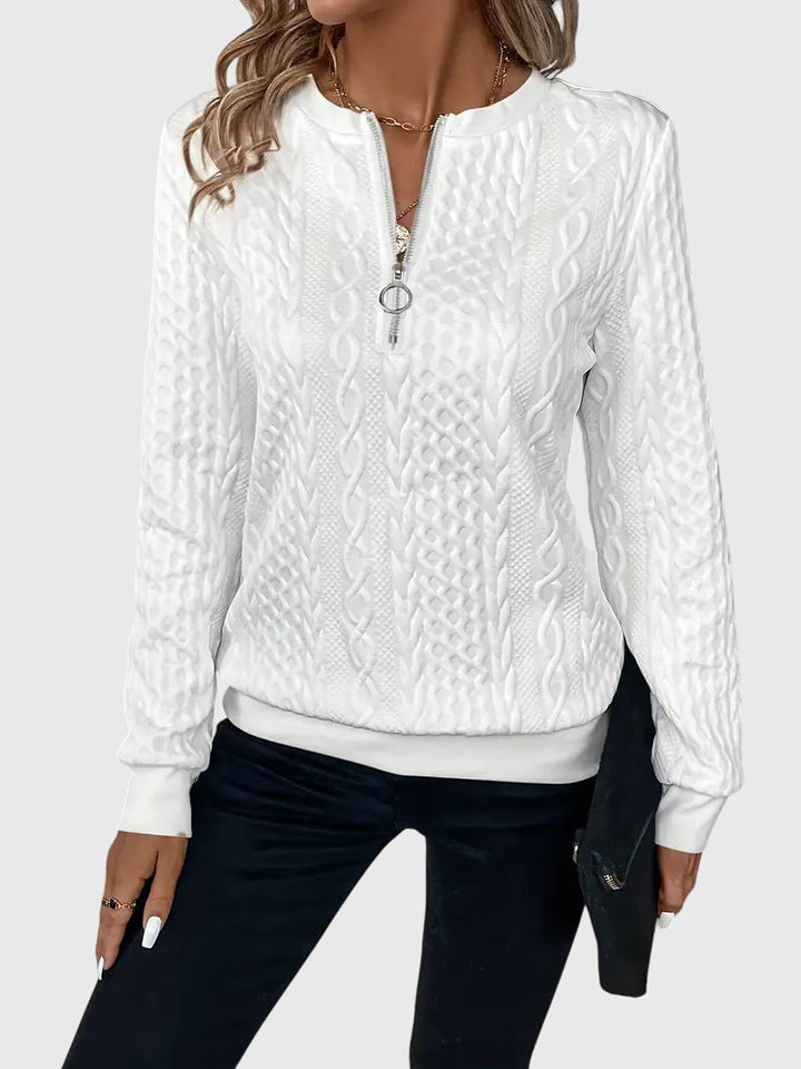 Nora™ Zippered Sweater