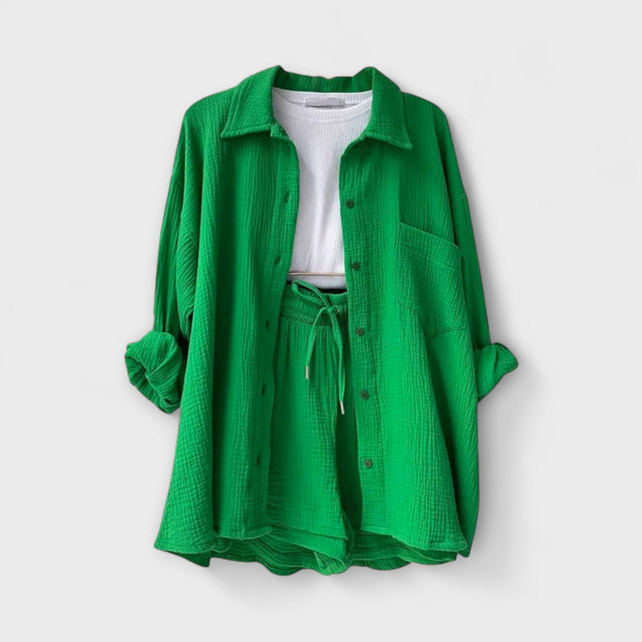 Roselina | Chic Top and Bottom Set