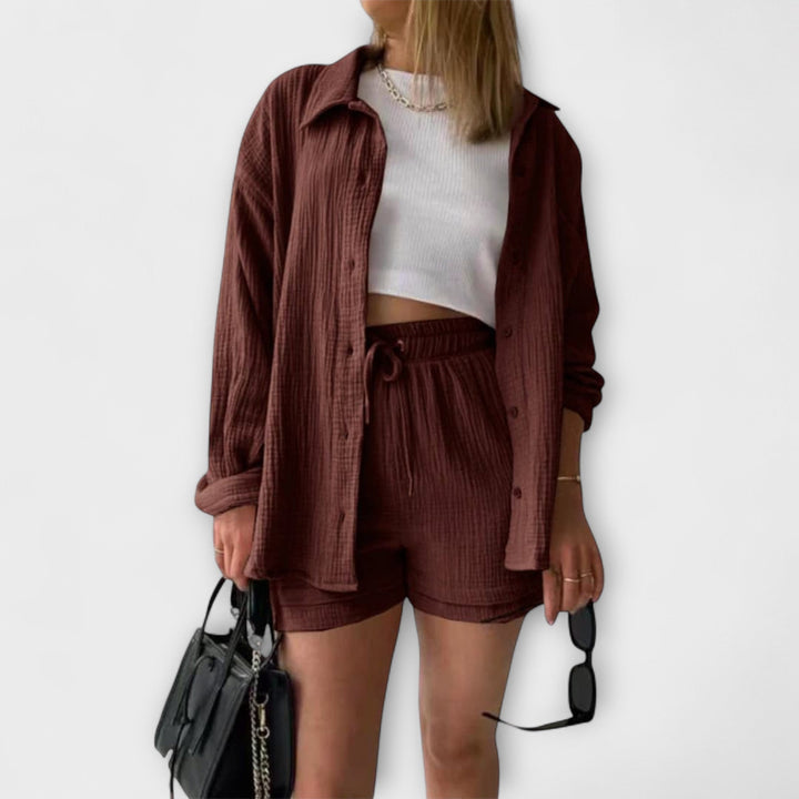 Roselina | Chic Top and Bottom Set