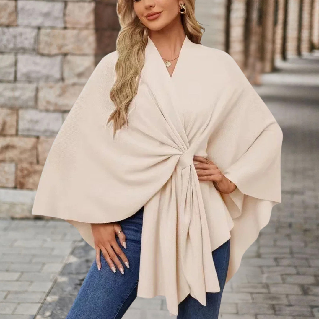 Selora | Elegant Poncho Sweater