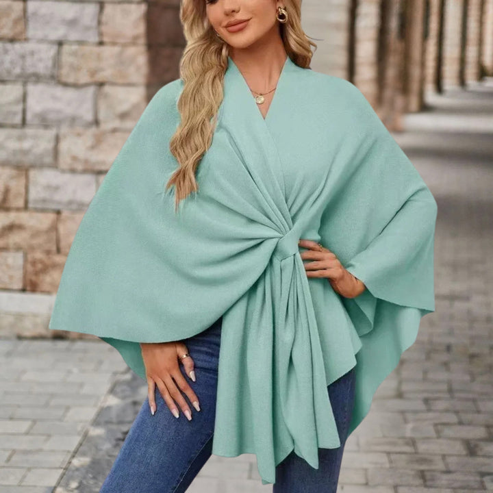 Selora | Elegant Poncho Sweater