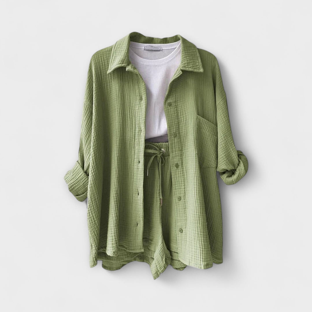 Roselina | Chic Top and Bottom Set