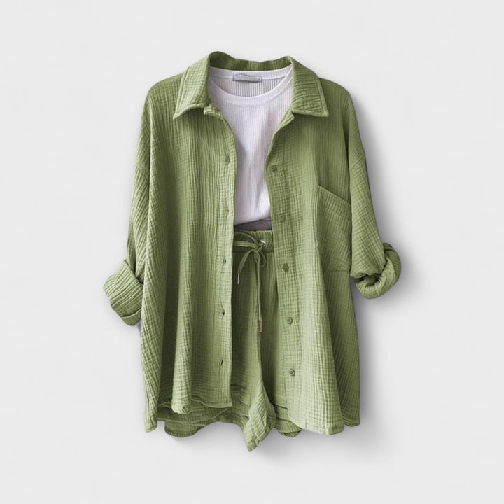 Roselina | Chic Top and Bottom Set