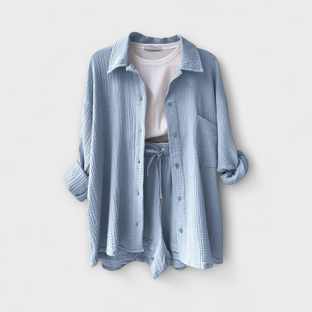 Roselina | Chic Top and Bottom Set