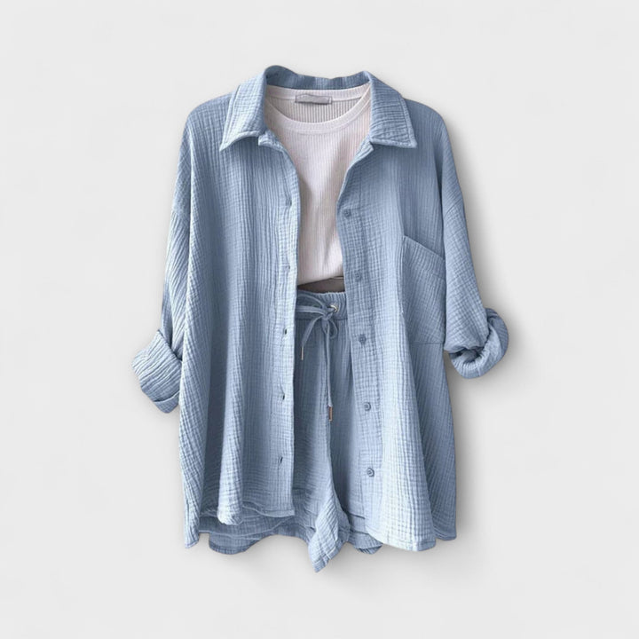 Roselina | Chic Top and Bottom Set