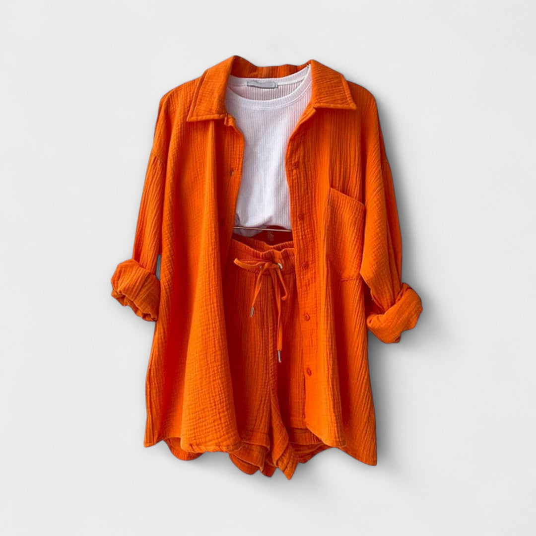 Roselina | Chic Top and Bottom Set