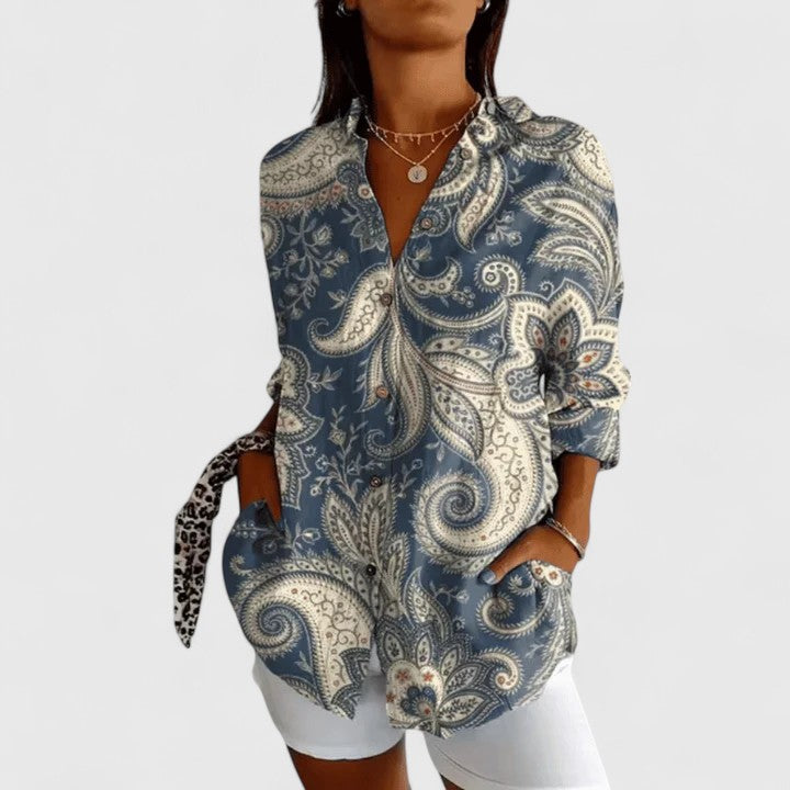 Katarine | Chic Floral Elegance Blouse