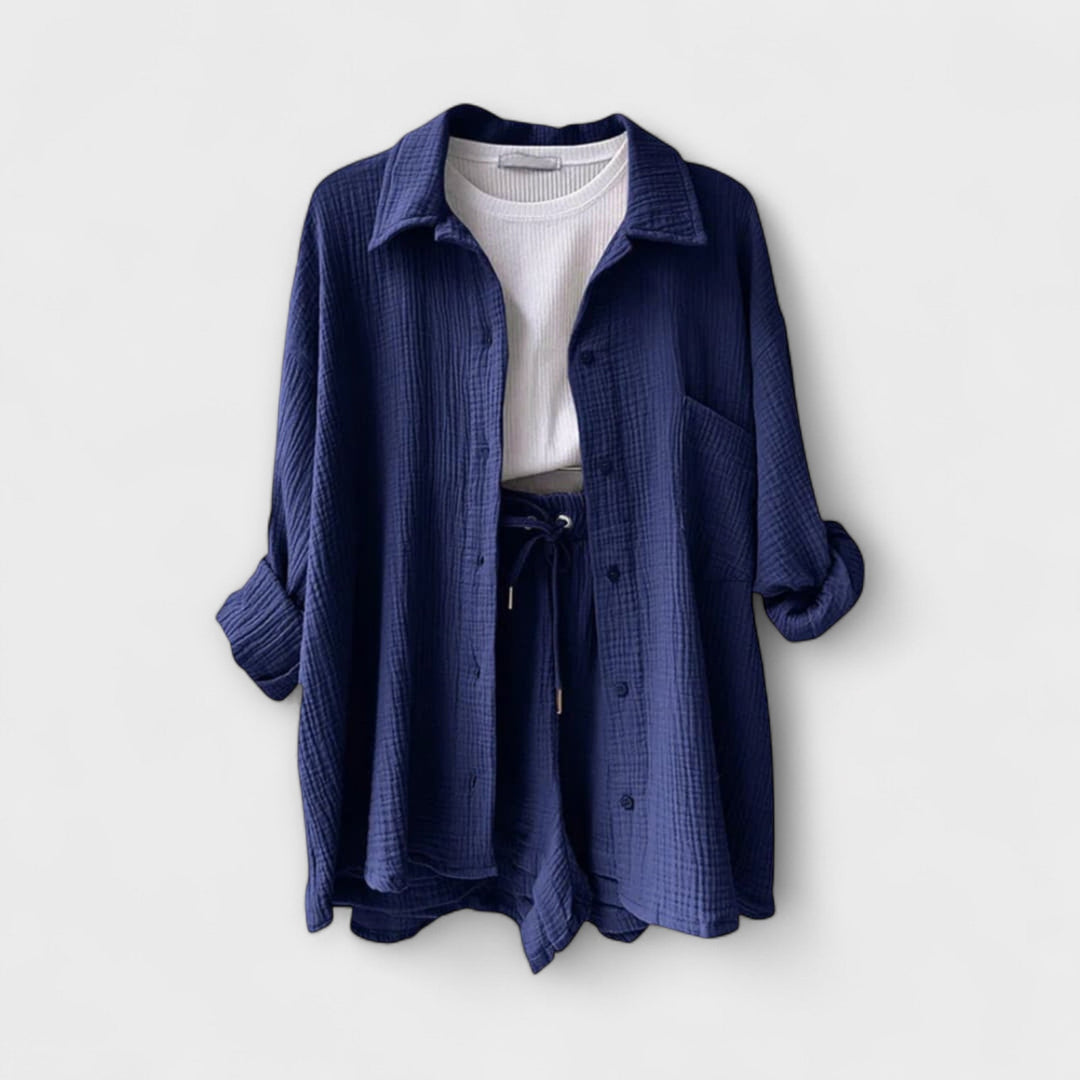 Roselina | Chic Top and Bottom Set