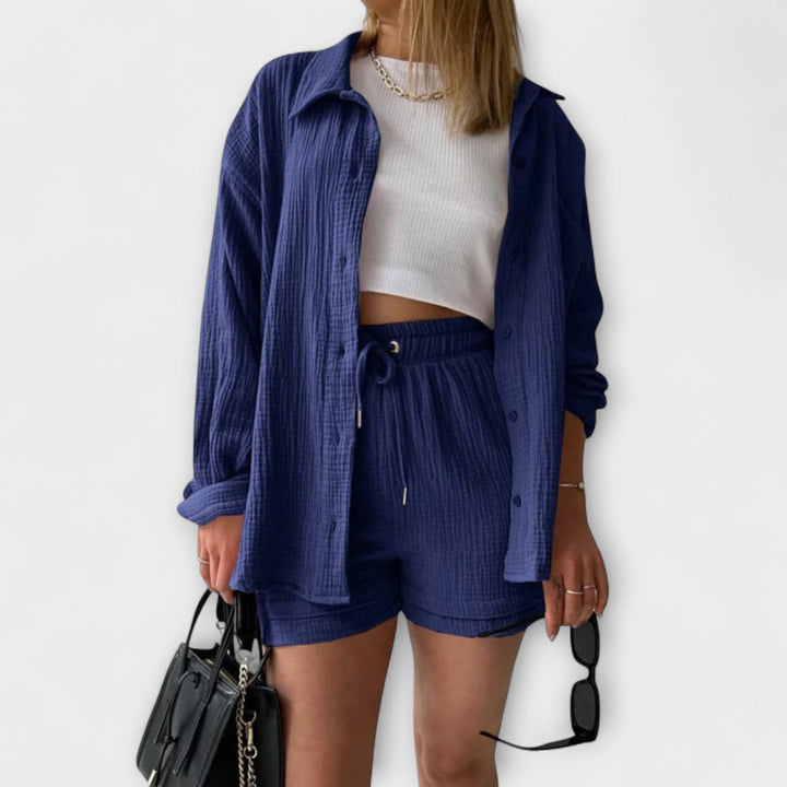 Roselina | Chic Top and Bottom Set