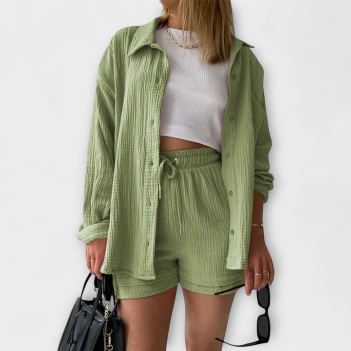 Roselina | Chic Top and Bottom Set