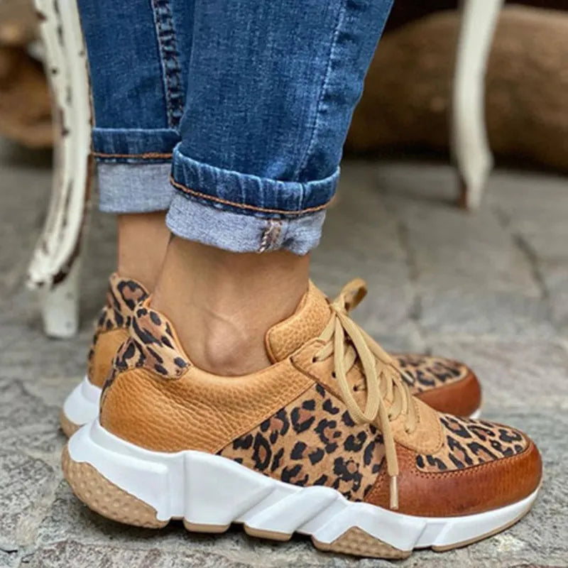 Brielle | Comfortable Leopard Sneakers