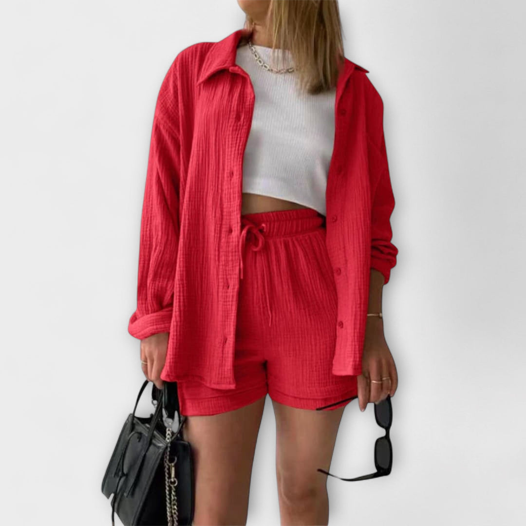 Roselina | Chic Top and Bottom Set