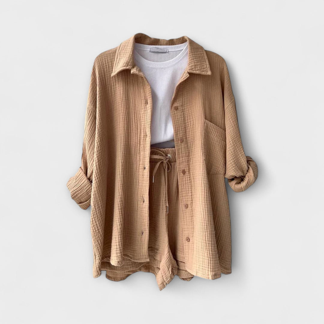 Roselina | Chic Top and Bottom Set