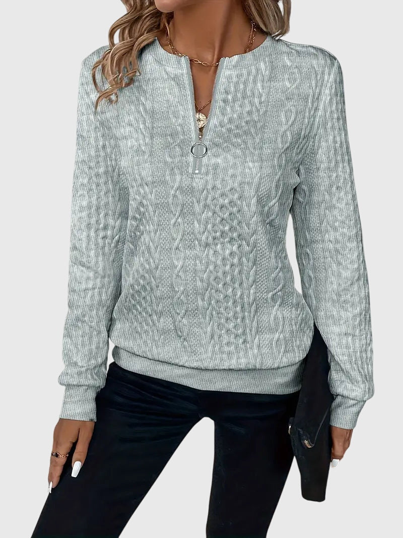 Nora™ Zippered Sweater