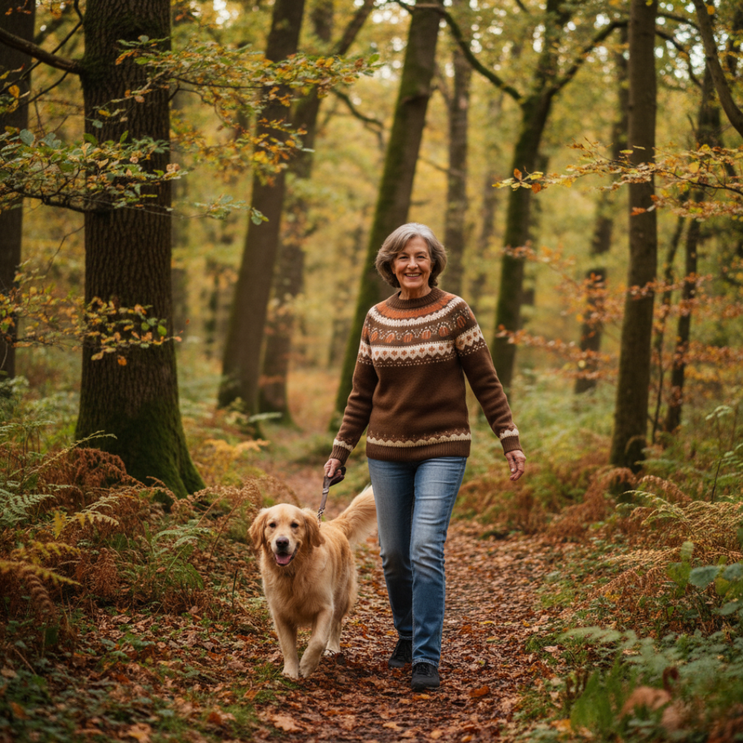 Marion | Retro Icelandic Knit Sweater