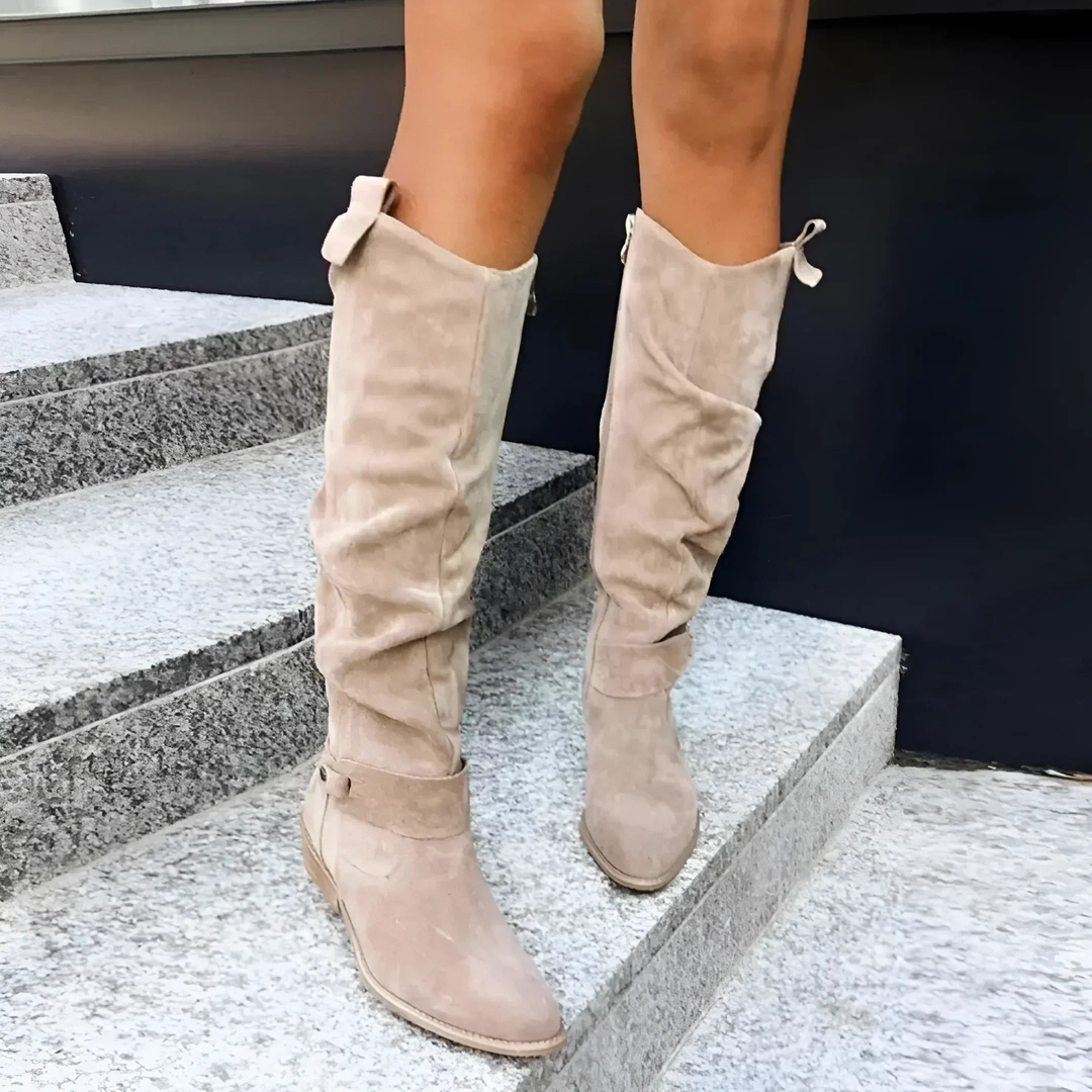 Juliette | Suede Knee Boots