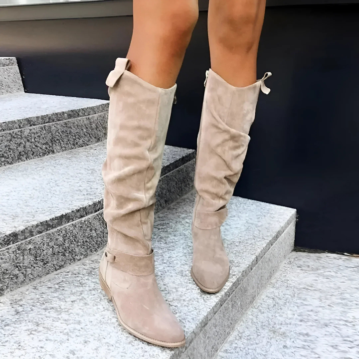 Juliette | Suede Knee Boots