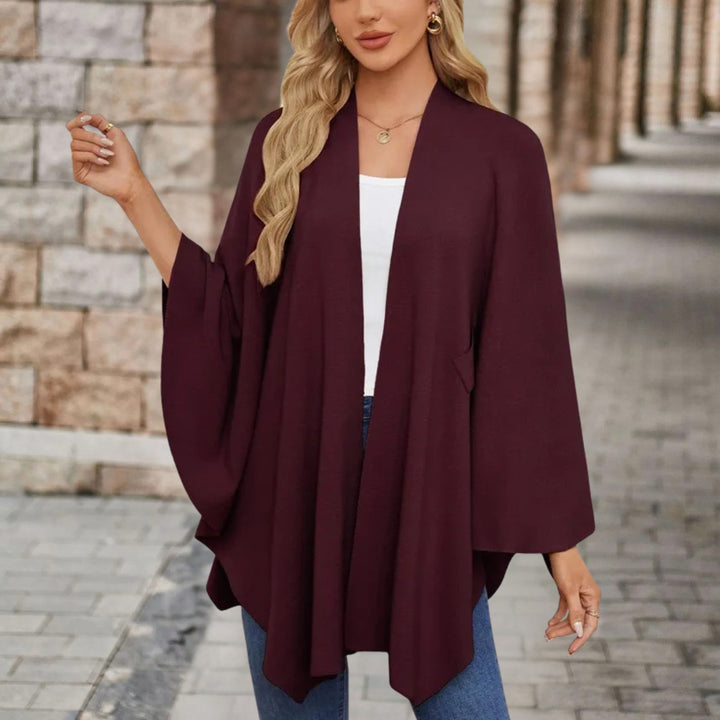 Selora | Elegant Poncho Sweater