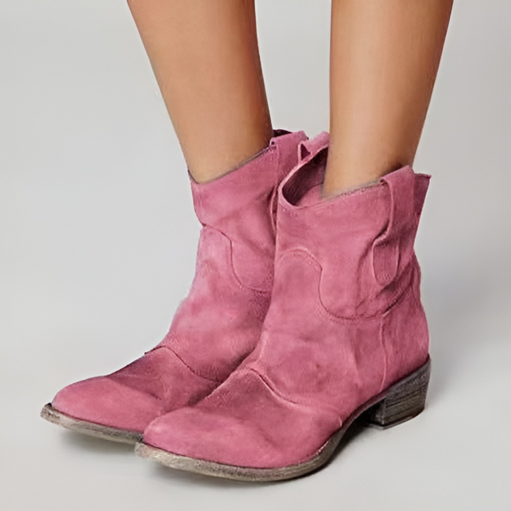 Amara | Chic Suede Ankle Boots