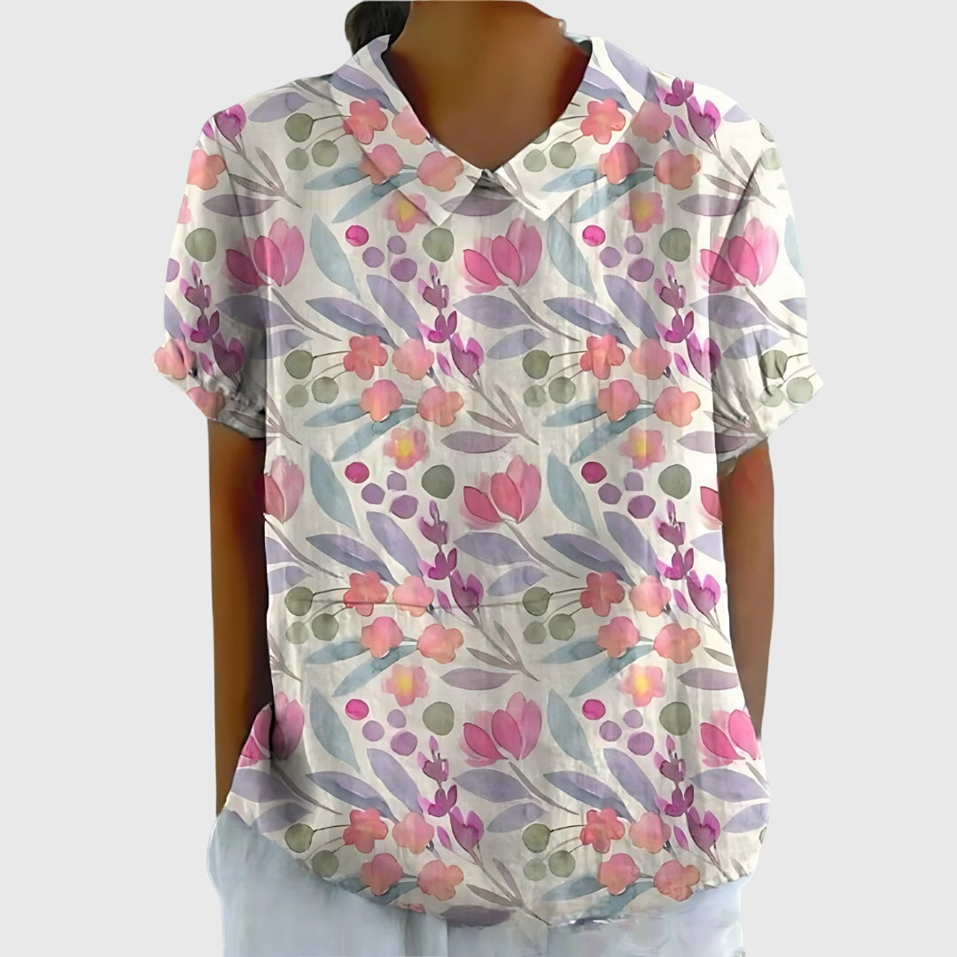 Jenna™ Floral Print Blouse