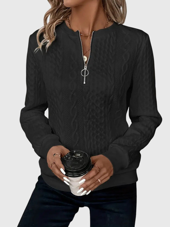 Nora™ Zippered Sweater
