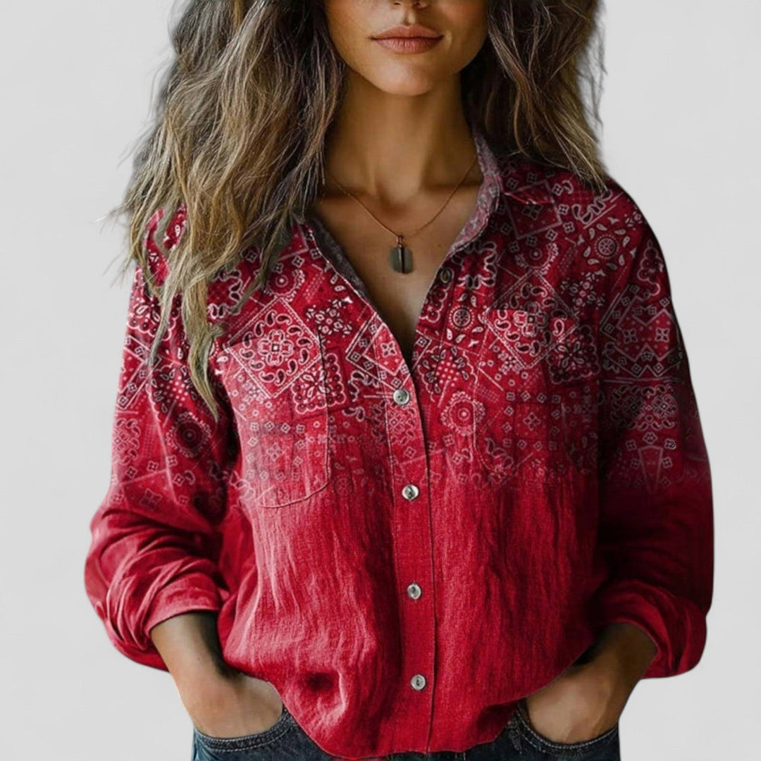 Lorenhilde | Cozy Blouse Top