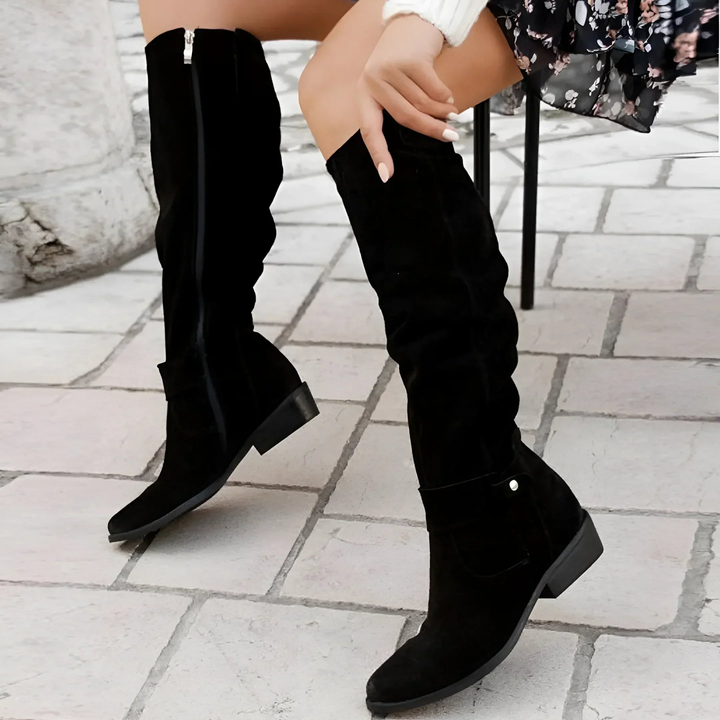 Juliette | Suede Knee Boots
