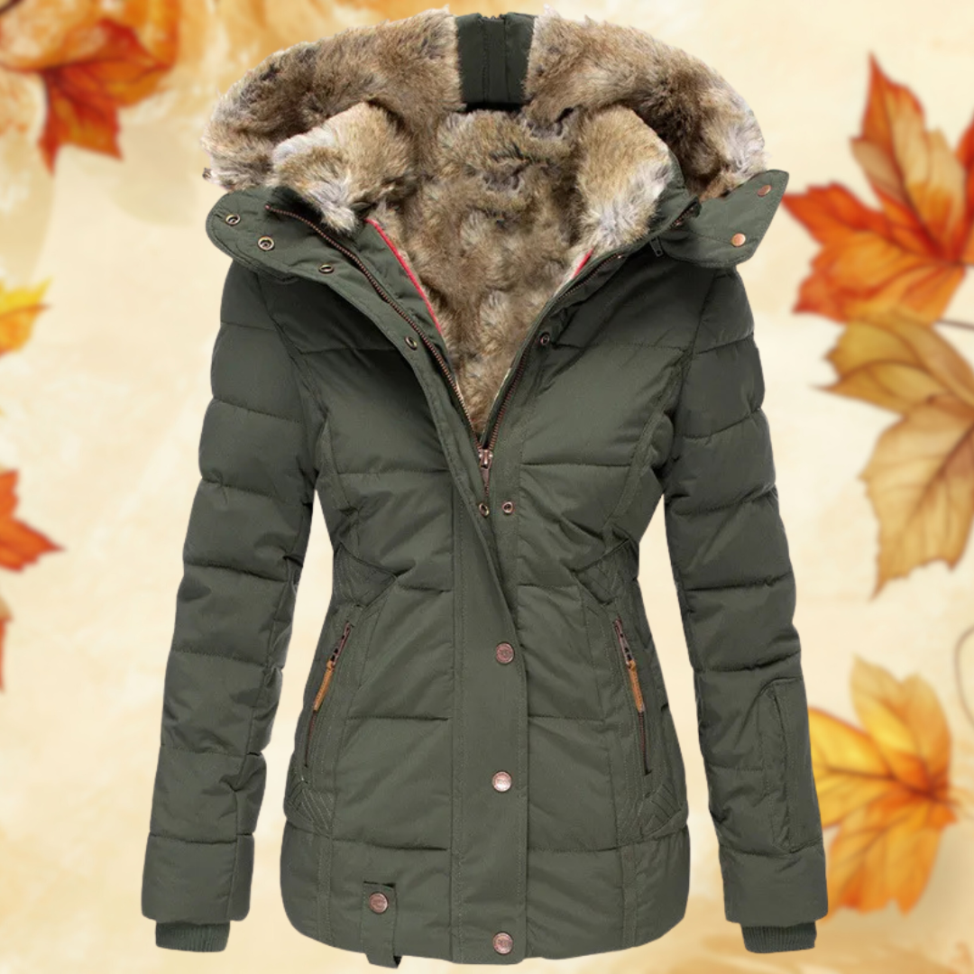 Lucia | Comfortable Warm Winter Fur Jacket