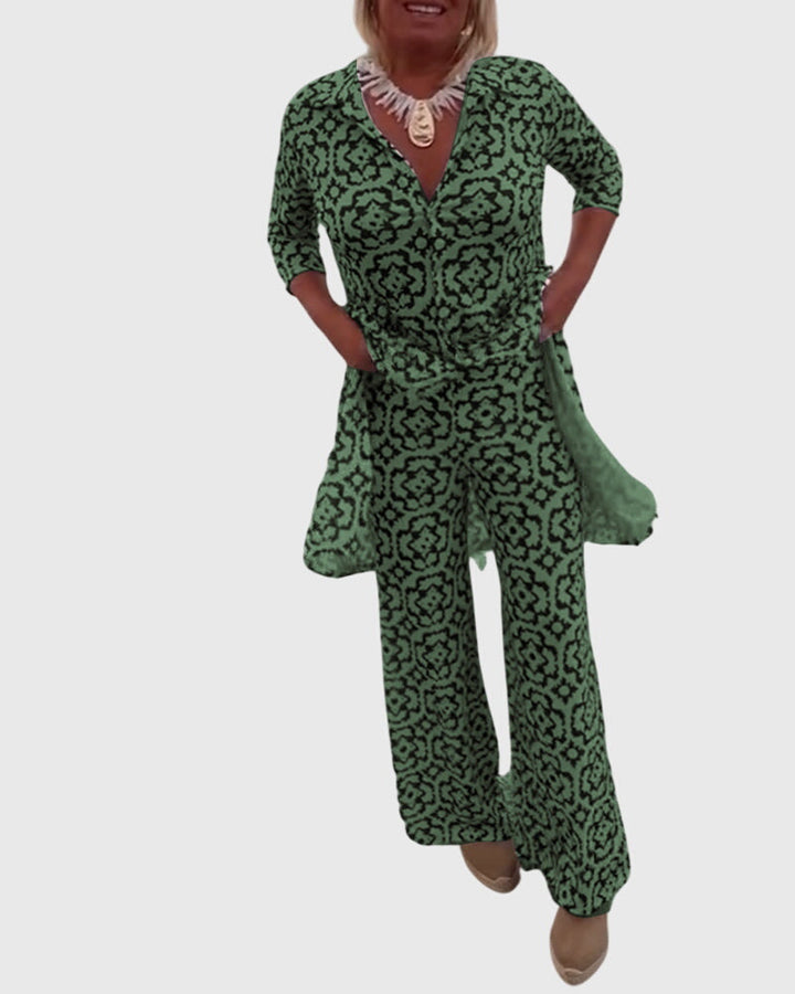 Gabriella™ | Chic Vintage Two-Piece Ensemble