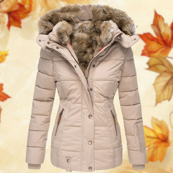 Lucia | Comfortable Warm Winter Fur Jacket