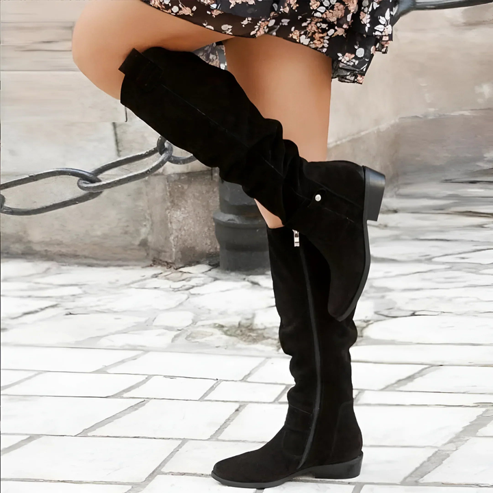 Juliette | Suede Knee Boots