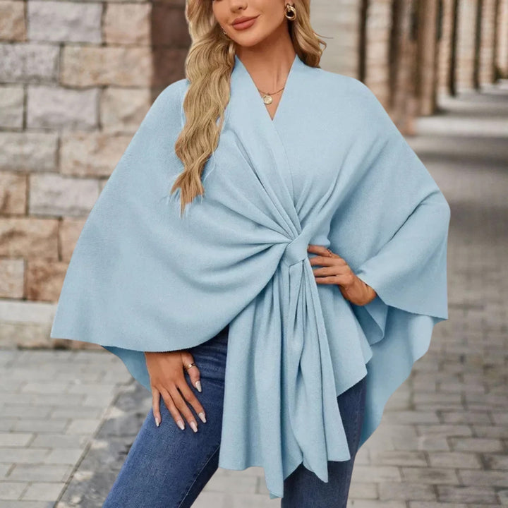 Selora | Elegant Poncho Sweater