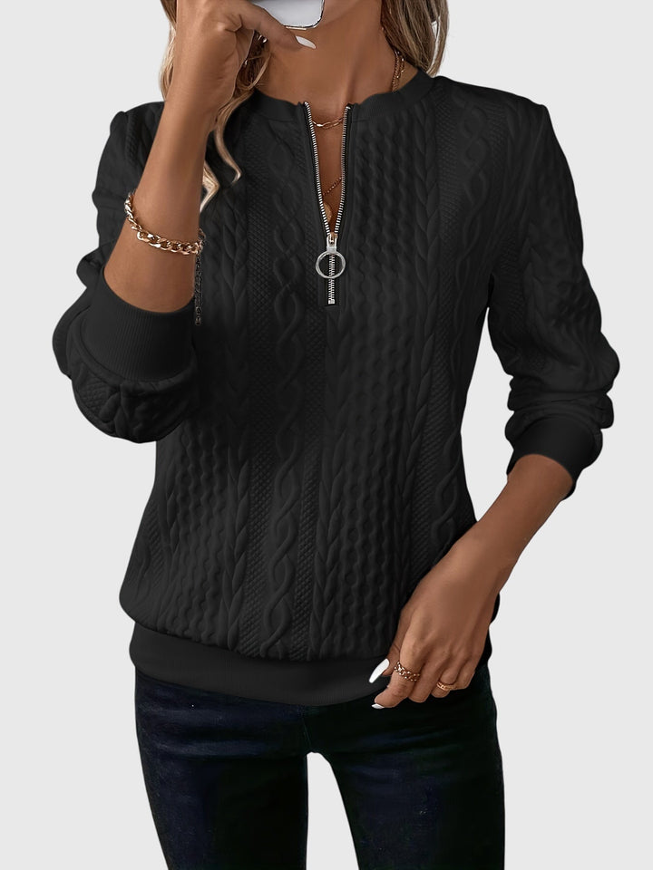 Nora™ Zippered Sweater
