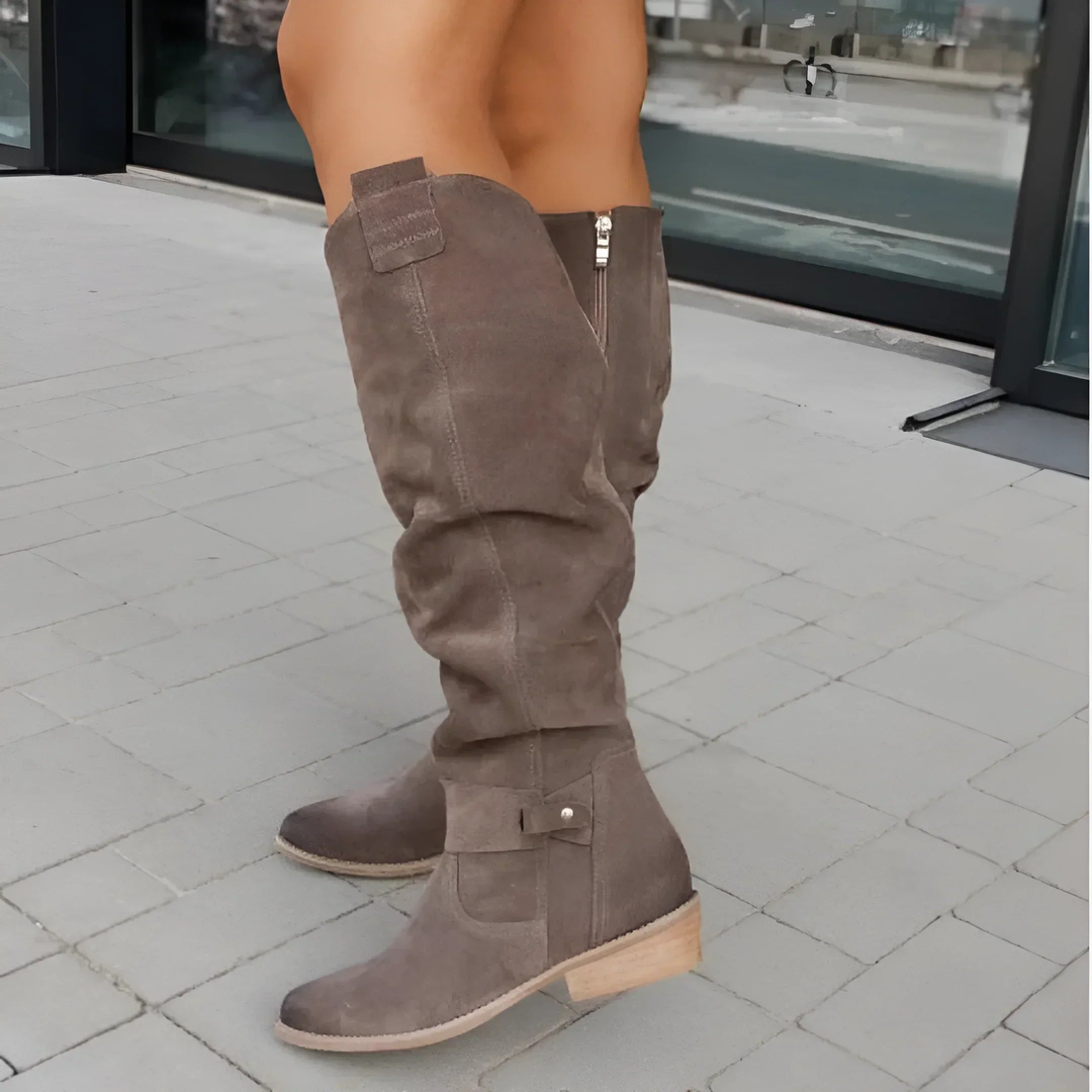 Juliette | Suede Knee Boots