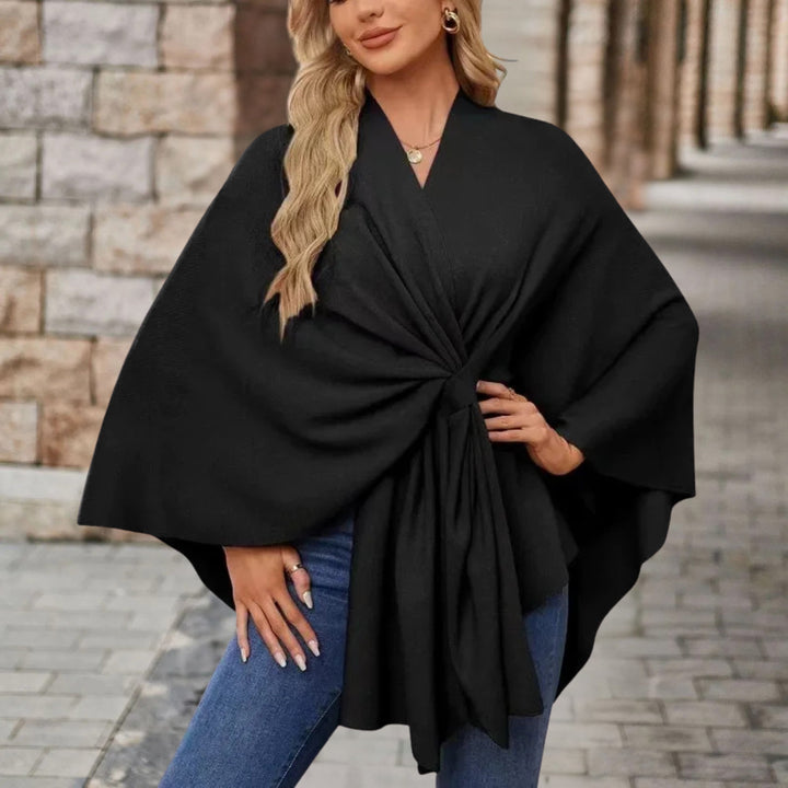 Selora | Elegant Poncho Sweater