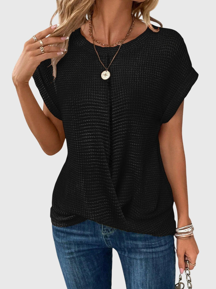 Isa™ | Stylish Crew Neck Blouse