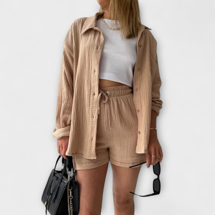 Roselina | Chic Top and Bottom Set