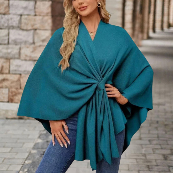 Selora | Elegant Poncho Sweater