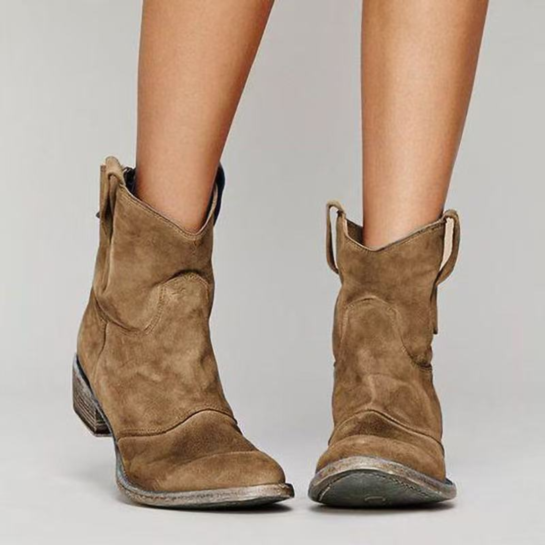 Amara | Chic Suede Ankle Boots