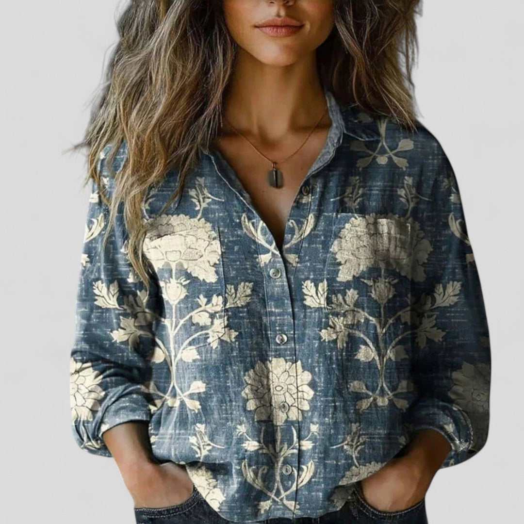 Lorenhilde | Cozy Blouse Top