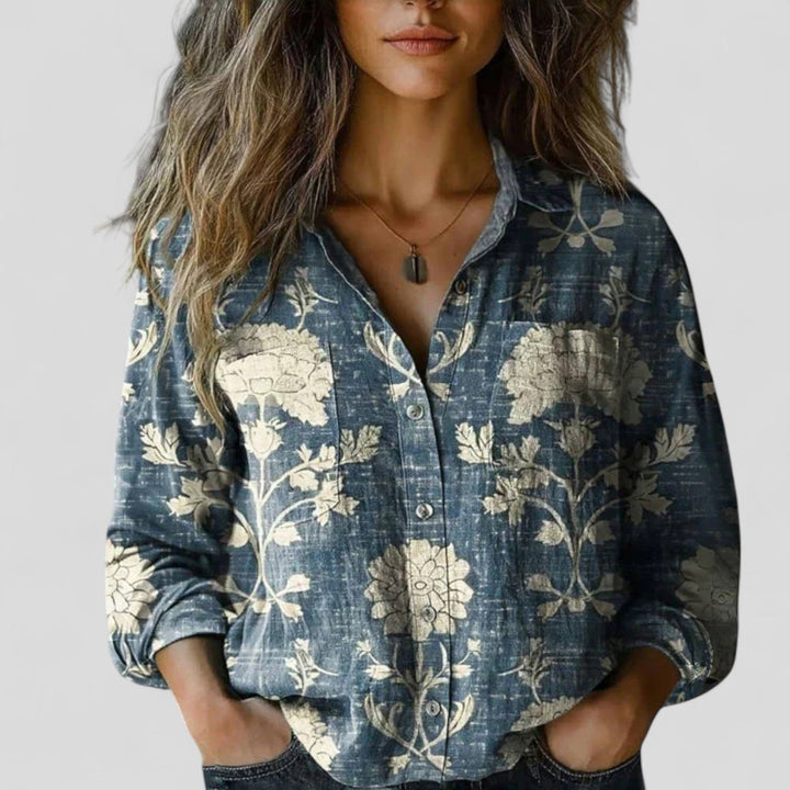 Lorenhilde | Cozy Blouse Top