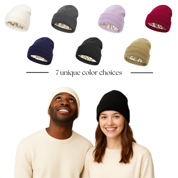 Aoife™ | Satin-Lined Luxe Beanie