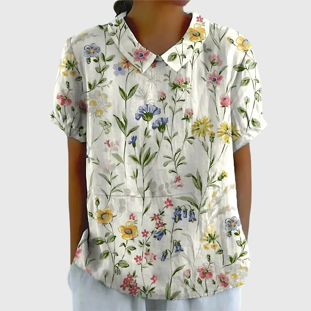 Jenna™ Floral Print Blouse