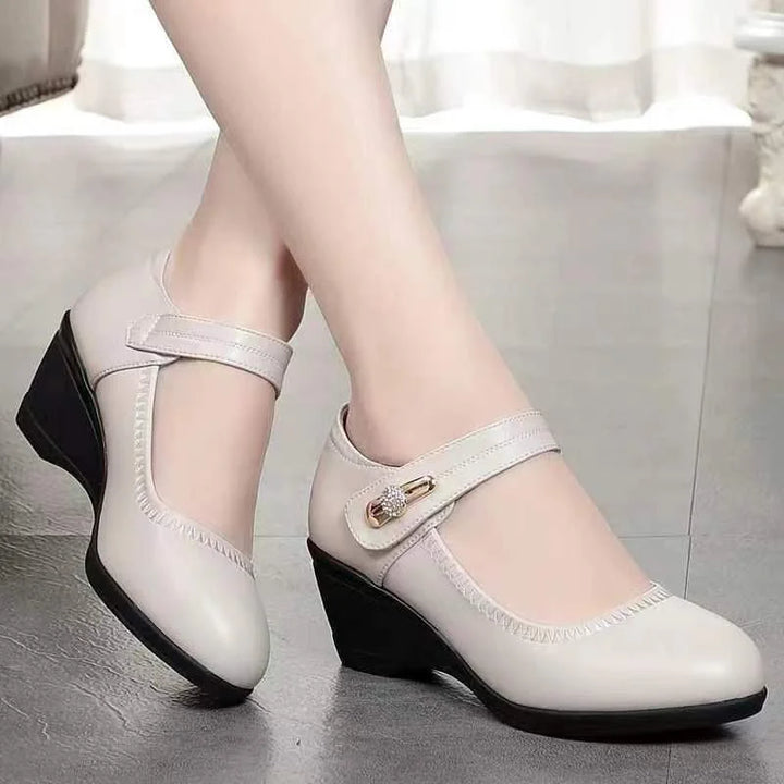Sophia | Elegant Half Shoes with Medium Heel