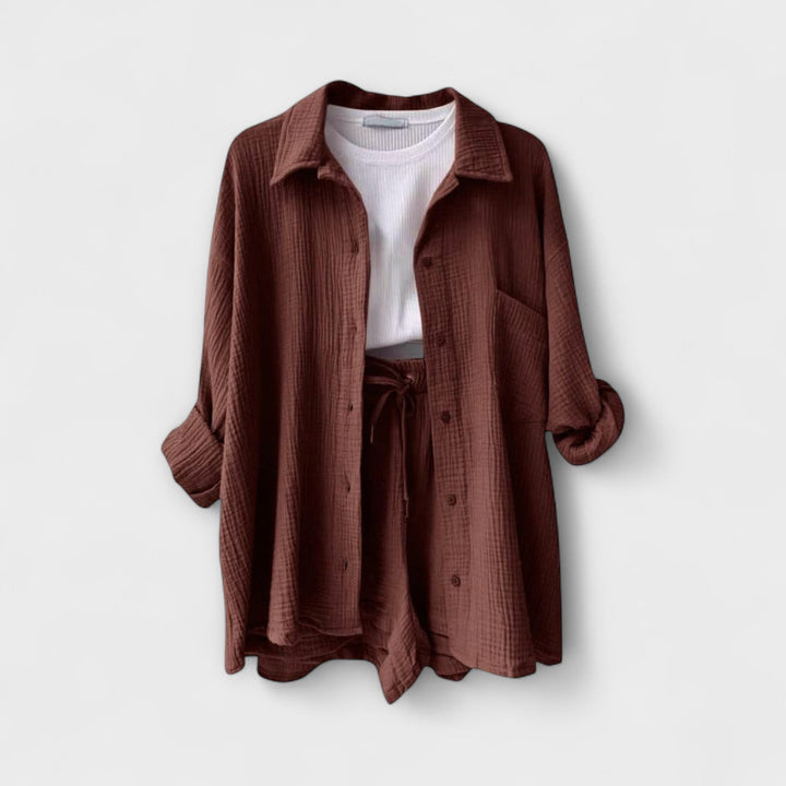 Roselina | Chic Top and Bottom Set