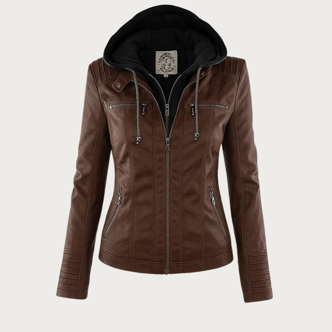 Riyana | Elegant and Street-Ready Leather Jacket