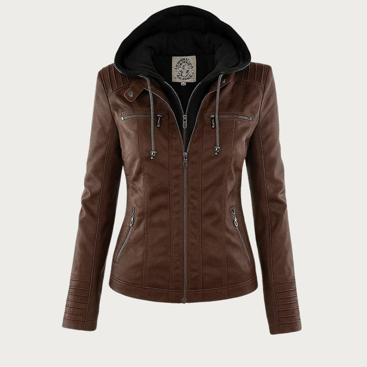 Riyana | Elegant and Street-Ready Leather Jacket