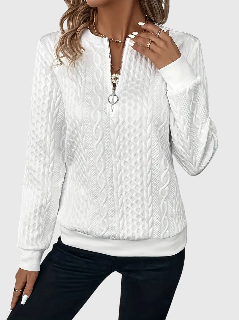 Nora™ Zippered Sweater