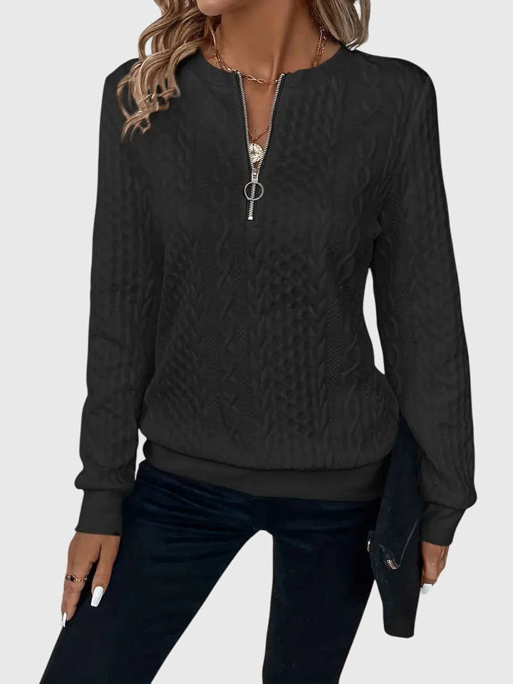 Nora™ Zippered Sweater